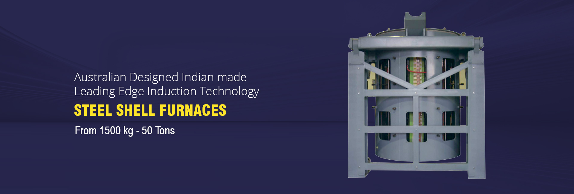 Steel Shell Induction holding furnace