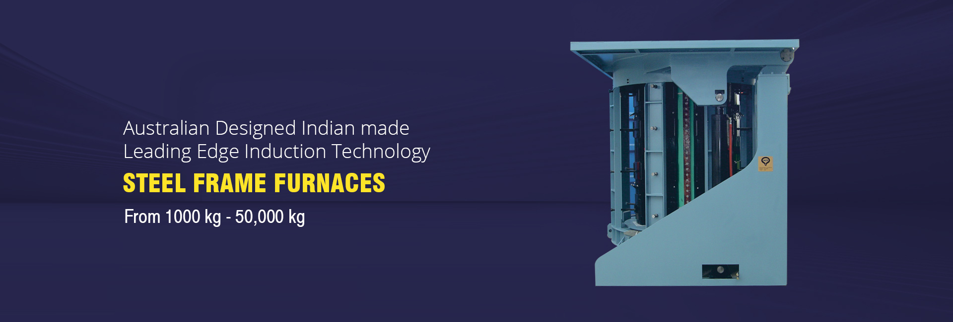 Steel Frame Induction holding furnace